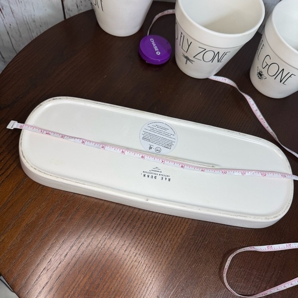 RAE DUN 4 piece set ceramics planters 3 planters and a tray perfect for herbs - Picture 16 of 16